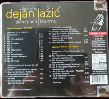 SACD Robert Schumann: Liaisons Vol. 2