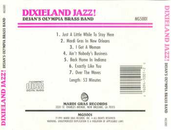 CD Dejan's Olympia Brass Band: New Orleans Dixieland Jazz!