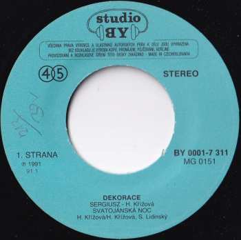 SP Dekorace: Noc Svatojánská