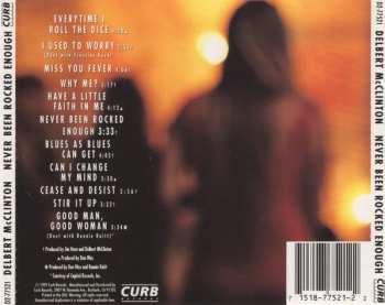 CD Delbert McClinton: Never Been Rocked Enough