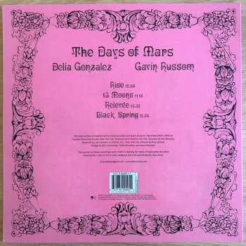 2LP Delia Gonzalez & Gavin Russom: The Days Of Mars