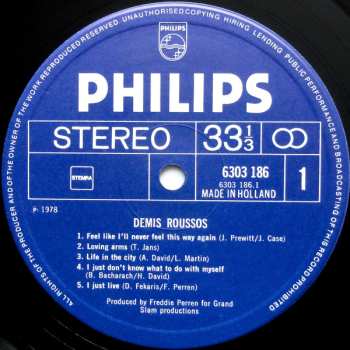 LP Demis Roussos: Demis Roussos