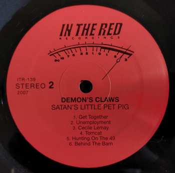 LP Demon's Claws: Satan's Little Pet Pig
