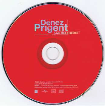 CD Denez Prigent: Live Holl A-Grevret