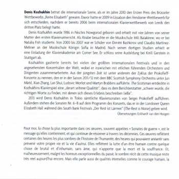 CD Denis Kozhukhin: Prokofiev (The War Sonatas 6•7•8)