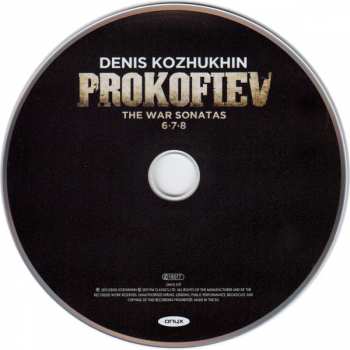 CD Denis Kozhukhin: Prokofiev (The War Sonatas 6•7•8)