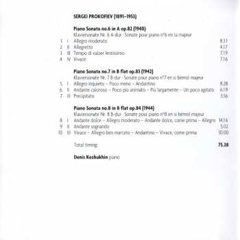 CD Denis Kozhukhin: Prokofiev (The War Sonatas 6•7•8)