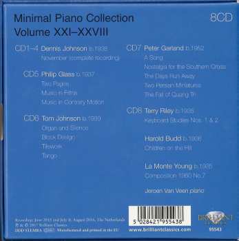 8CD/Box Set Terry Riley: Minimal Piano Collection Volume XXI-XXVIII