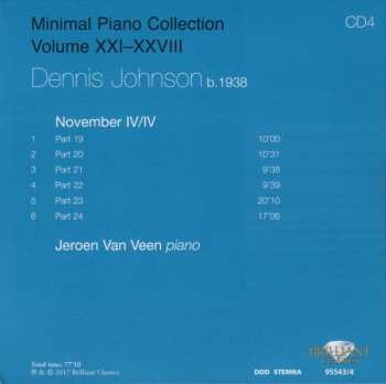 8CD/Box Set Terry Riley: Minimal Piano Collection Volume XXI-XXVIII