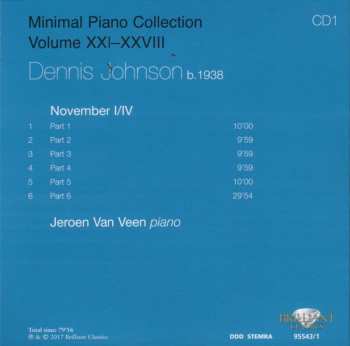 8CD/Box Set Terry Riley: Minimal Piano Collection Volume XXI-XXVIII
