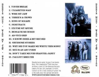 CD Dennis Most And The Instigators: Wire My Jaw