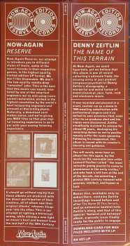 CD Denny Zeitlin: The Name Of This Terrain LTD | NUM
