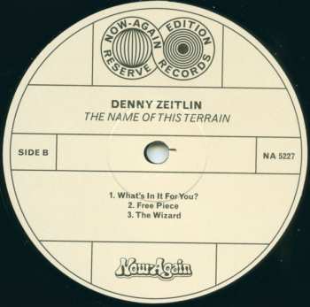 CD Denny Zeitlin: The Name Of This Terrain LTD | NUM