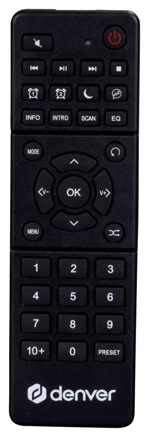 Hi-Fi Denver MDA-525DW Černá