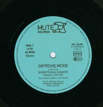 LP Depeche Mode: Everything Counts And Live Tracks LTD | NUM