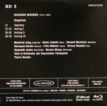 Box Set/5Blu-ray Richard Wagner: Der Ring Des Nibelungen