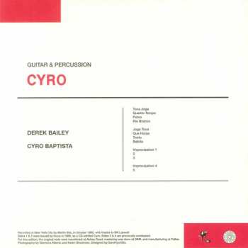 2LP Cyro Baptista: Cyro