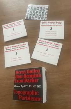 4CD/Box Set Evan Parker: Topographie Parisienne (Dunois, April 2nd, 3d & 4th, 1981)