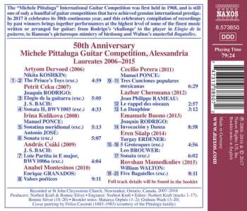 CD Anabel Montesinos: 50th Anniversary, Michele Pittaluga Guitar Competition, Alessandria: Laureates 2006-2015