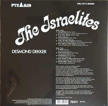 LP Desmond Dekker: The Israelites