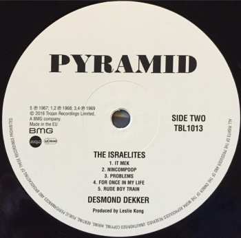 LP Desmond Dekker: The Israelites