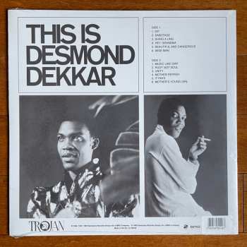 LP Desmond Dekker: This Is Desmond Dekkar CLR | LTD