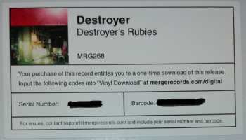 2LP Destroyer: Destroyer's Rubies LTD