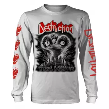 Long Sleeve T-Shirt Eternal Devastation (black & White)