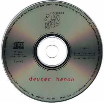 CD Deuter: Henon