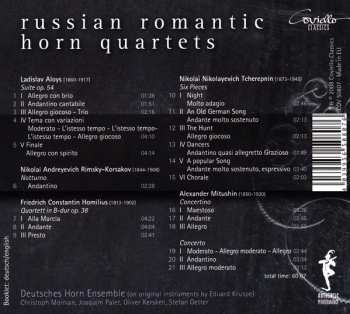 CD Deutsches Horn Ensemble: Russian Romantic Horn Quartets