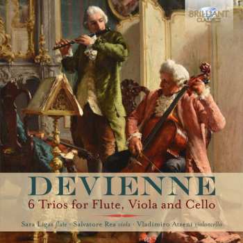 Album François Devienne: 6 Trios For Flute, Viola And Cello