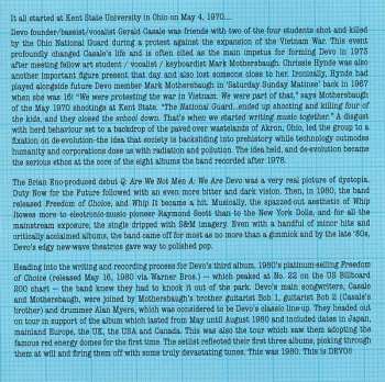 CD Devo: Live In New York 1980