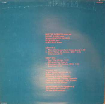 LP Dexter Gordon Quartet: Swiss Nights Vol. 2