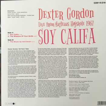 LP Dexter Gordon: Soy Califa - Live From Magleaas Højskole 1967 LTD