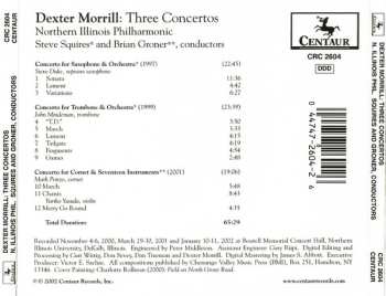 CD Dexter Morrill: Three Concertos