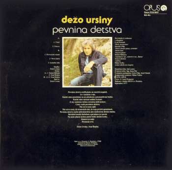 LP Dežo Ursiny: Pevnina Detstva