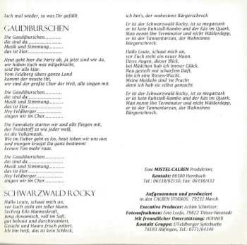 CD D'Feldberger Spitzbuebe: Die Gaudi Burschen