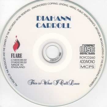 CD Diahann Carroll: This Is What I Call Love