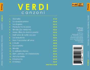 CD Giuseppe Verdi: Canzoni