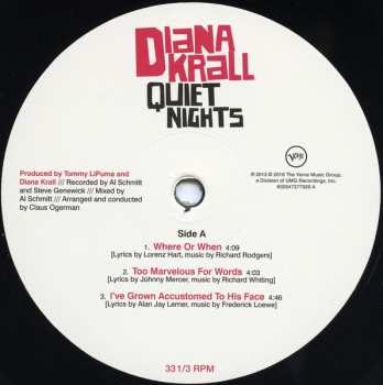 2LP Diana Krall: Quiet Nights