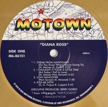 LP Diana Ross: Diana Ross CLR | LTD