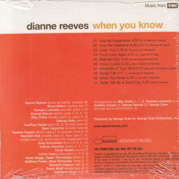 CD Dianne Reeves: When You Know