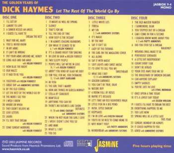 4CD/Box Set Dick Haymes: The Golden Years Of Dick Haymes