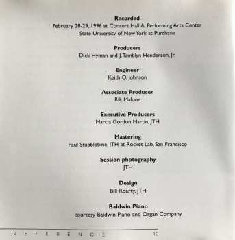 CD Dick Hyman: Swing Is Here