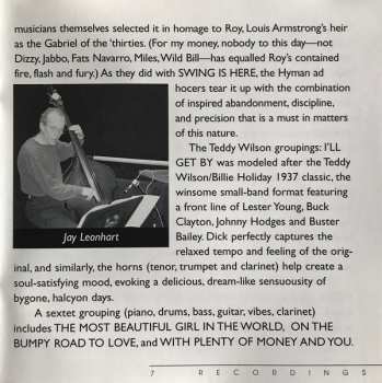 CD Dick Hyman: Swing Is Here