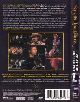 DVD Dickey Betts: Live At The Coffee Pot 1983