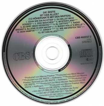 CD Die Ärzte: Ist Das Alles? (13 Höhepunkte Mit Den Ärzten)