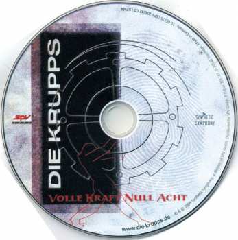 CD Die Krupps: Volle Kraft Null Acht