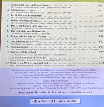 CD Die Ladiner: Die Schönsten Lieder Südtirols