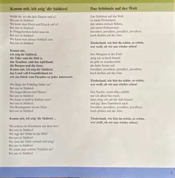 CD Die Ladiner: Die Schönsten Lieder Südtirols